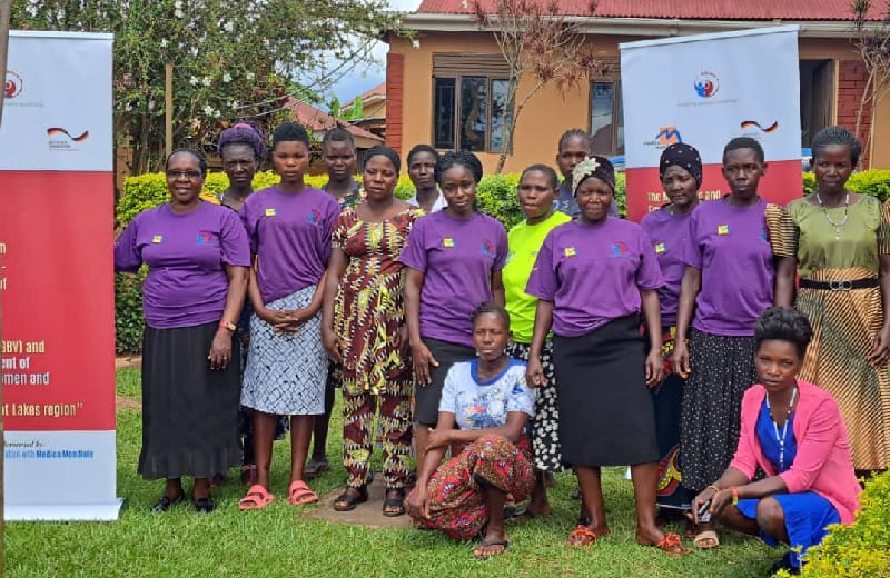 women advisors after training in basic counselling techniques
