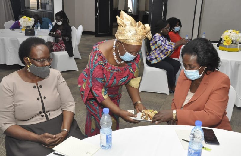 Dinner at the farewell party for  Dr. Hilda Tadria.